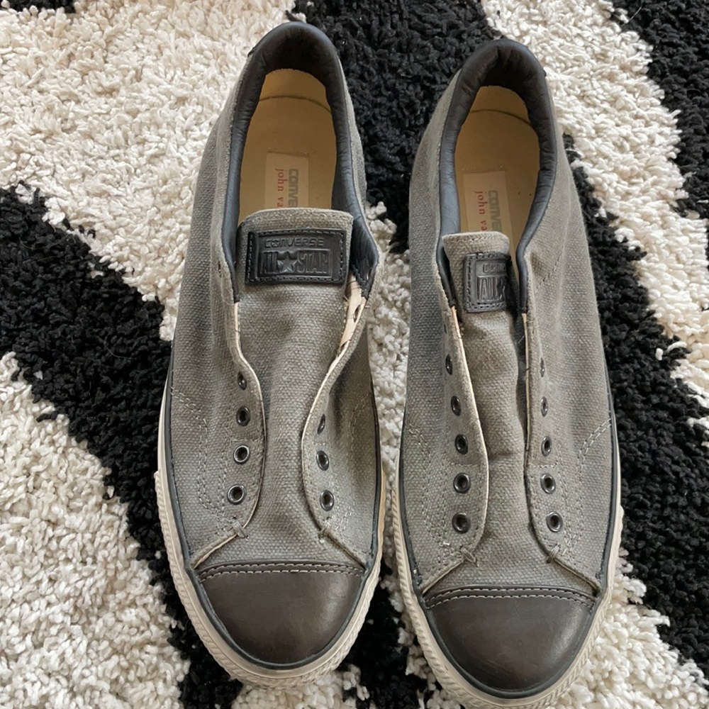 Laceless slip-on shoes john Varvatos x converse